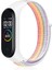 Xiaomi Mi Band 3 4 5 6 Hasır Kumaş Örgü Spor Kordon Kayış 1