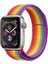 Apple Watch Uyumlu Serisi 1/2/3/4/5/6 Se Spor Loop Dokuma Hasır Kordon 42 mm - 44 mm 1