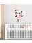 Gift Sevimli Panda Tasarımlı Çocuk Odası Ahşap Duvar Süsü-1 1