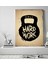 Gift Work Hard Tasarımlı Kanvas Tablo 50 x 70 Cmcm-1 1