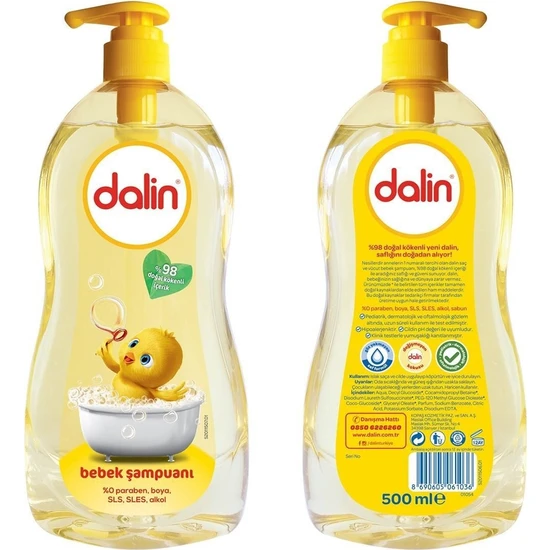 Dalin Bebek Şampuanı 500ML Klasik