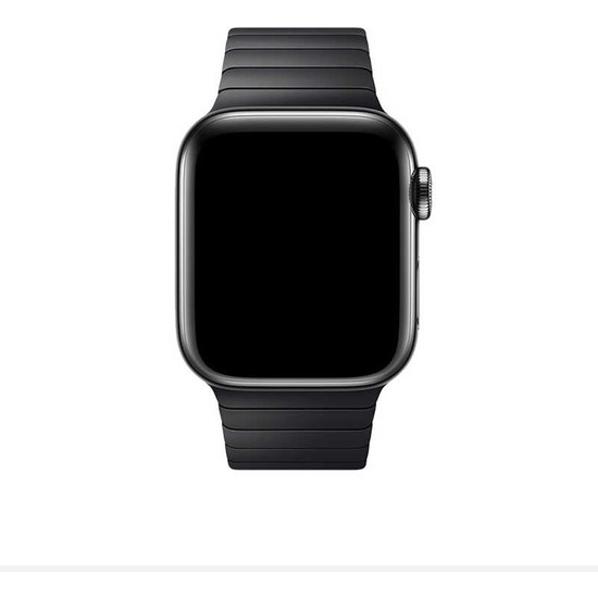 Master Aksesuar Apple Watch Silikon Kordon Kayış 1 | 2 | 3 | 4 | 5 | 6 | Se - 38MM 40MM Krd-35 Metal Kordon