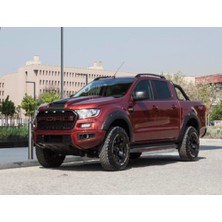 ARTI TUNING Ford - Ranger T6 / T7 / T8 Uyumlu Ayna Kapağı / Siyah 2010+ (Sinyalsiz)