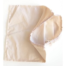 Angel Çanta Aksesuar Fermuarsız 28X28 cm Dikilmiş Astar Bej