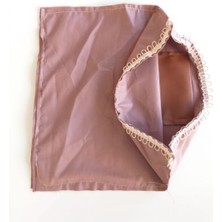 Angel Çanta Aksesuar Fermuarsız 28X28 cm Dikilmiş Astar Gül Kurusu