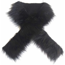 Angel Çanta Aksesuar Kürk 70X5CM Siyah Renk