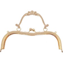 Angel Çanta Aksesuar 21 cm Gold  Çanta Klipsi (Örgü Çanta Için)