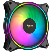 Gametech 4in1 Kumandalı Rgb Fan Set 4lü Set Kit 4X120MM Kasa Fanı