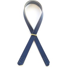 Angel Çanta Aksesuar Lacivert Renk Gerçek Deri 70X2 cm Çift Sap