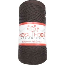 Angel Çanta Aksesuar Angel Koyu Kahve Renk Polyester Makrome No:23
