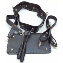 Angel Çanta Aksesuar Koyu Kahve  Renk Torba Çanta Seti