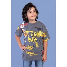 Toontoy Kids Toontoy Erkek Çocuk Komple Baskılı Tişört