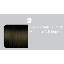 LİLAFİX SAÇ BOYASI 7/11 YOĞUN KÜLLÜ KUMRAL & BROCHES 20 VOLUME %6 OKSİDAN 60ML 2'Lİ SET