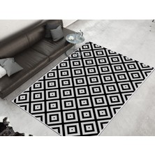 Dekoreko Inci Dijital Saçaksız Yıkanabilir Kaymaz Taban Halı 1881 Desen 2