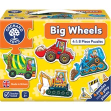 Orchard Big Wheels ( Büyük Tekerlekler Inşaat Araçları Yapbozu )