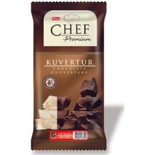 Elvan Chef Premium Sütlü Kuvertür Çikolata (200 Gr)