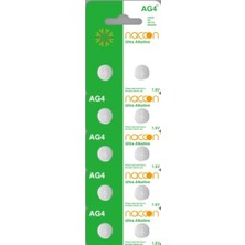 Naccon Düğme Pil 100'lü