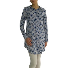 Nazal Almira Kadin Papatya Desenli Tunik 1597 BGL-ST00999