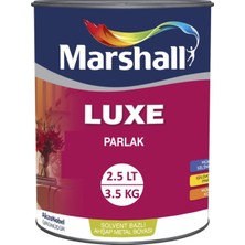 Marshall Luxe Parlak Yağlı Boya - 2,5 Lt = 3 kg
