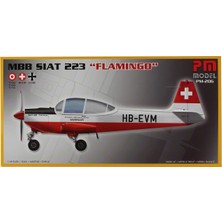 Pm Model PM-206 Mbb Siat 223 "flamingo" Model Uçak 1:48
