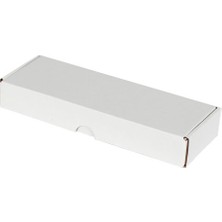 Kolici 24x8x3,5cm Kilitli Kutu -Beyaz 25'li