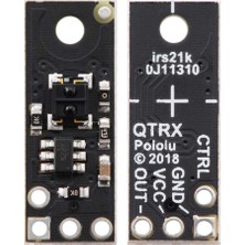 Pololu QTRXL-MD-01A 1&prime;li Çizgi Algılama Sensörü (Uzun Algılama Mesafesi) - Geniş Pcb