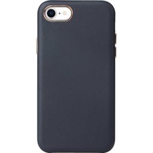 Case 4U Apple iPhone SE 2020 Kılıf Eyzi Kapak Lacivert