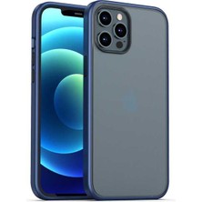 Case 4U Apple iPhone 12 Pro Kılıf Benks Magic Smooth Drop Resistance Case Lacivert