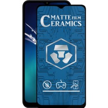 Case World General Mobile GM21 Tam Kaplayan Mat Seramik Nano Esnek Ekran Koruyucu Şeffaf