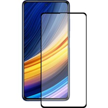 Case World Caseworld Xiaomi Poco X3 Pro Tam Kaplayan Temperli Ekran Koruyucu Cam