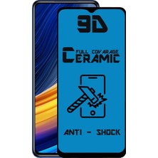 Case World Caseworld Xiaomi Poco X3 Pro Tam Kaplayan Seramik Nano Esnek Ekran Koruyucu Cam
