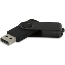 Baskı Adresi Isme Özel 16 GB USB Bellek - Siyah