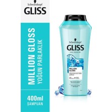 Gliss Şampuan 400ML + Sıvı Saç Kremi 200ML Million Gloss