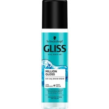 Gliss Şampuan 400ML + Sıvı Saç Kremi 200ML Million Gloss