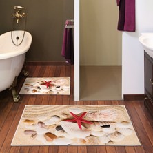 Alanur Home Alanur Trend Kaymaz Taban Dijital Banyo Takımı KT414 Vizon
