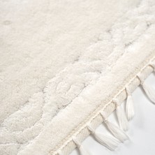 Alanur Home Alanur Osmanlı Cotton Saçaklı 2 Li Paspas Krem