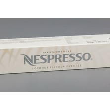 Nespresso Coconut Flavour Over Ice Kapsül Kahve 10'lu Soğuk Tropikal Kahve