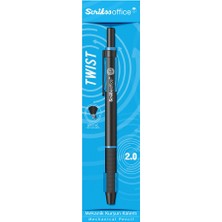 Scrikss Twist Şeffaf Ambalaj Versatil Kalem 2 mm Mavi