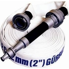 Gürbüz Yangın Hortumu Beyaz 3\'\' Top 20 mt
