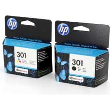 HP 301 N9J72AE Kartuş 2'li Avantaj Paket