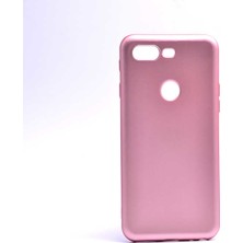 noktaks - General Mobile GM 9 Pro - Kılıf Mat Soft Premier Silikon Kapak - Rose Gold