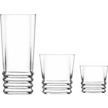 Lav Elegan Su Bardak Çeyiz Seti Meşrubat Bardak Takımı 36 Parça