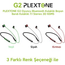 Plextone 7.1 Stereo 3D 65MS AL-34075 G2 Oyuncu Bluetooth Kulak Içi Kulaklık