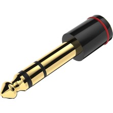 Boblov 6.3 3.5 Çevirici Stereo Jak Adaptörü 6.3mm Erkek To 3.5 mm. Dişi