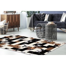 Dekoreko Inci Saçaksız Yıkanabilir Kaymaz Taban Halı 2156