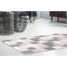 Dekoreko Inci Saçaksız Yıkanabilir Kaymaz Taban Yolluk Halı  Y2021