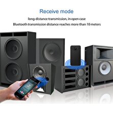 Profisher Bluetooth 4.1 Ses Uvc Stereo Alıcı Verici 3.5mm Wireless Adaptörü