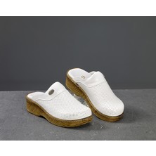 20tasarımterlik Beyaz Renk  Taban Sabo Terlik