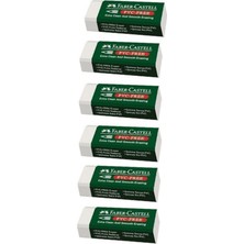 Faber-Castell Küçük Boy Silgi Beyaz 7'li