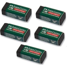 Faber-Castell Küçük Boy Silgi Siyah 5'li